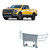 Black Horse Off Road Rugged Heavy Duty Grille Guard Kit | GDRD RU-NIXD16-B-PLFB