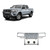 Black Horse Off Road Rugged Heavy Duty Grille Guard Kit | GDRD RU-TOTA05-B-PLB