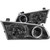 ANZO USA Crystal Headlight Set w/Halo | ZUKT 121123