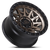 Lock Offroad Lunatic Wheel 18x9 6x139.7 Matte Bronze w/ Matte Black Ring 1mm|LUNATIC-8969MRMBR1