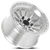 Lock Offroad Baja Wheel 17x9 6x135 Machined w/ Clear Coat -12mm|BAJA-7963MC12N