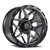 Lock Offroad Matrix Wheel 20x10 8x180 Matte Grey w/ Matte Black Ring -18mm|MATRIX-2188MGMBR