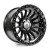 Arena A101 Mesa Wheel 17x9 6x135 Satin Black w/ Gloss Black Lip -12mm - BLOWOUT NO RETURNS