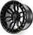 Arena A102 Recon Wheel 17x9 6x135 Satin Black -12mm | A102179089N01201