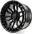 Arena A102 Recon Wheel 22x10 6x135 Satin Black -18mm | A102220089N01801