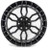 Arena A102 Recon Wheel 20x9 6x139.7 Gloss Black w/ Machined Dark Tint Lip 1mm | A102209084P00106