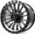 Arena A103 Mission Wheel 17x9 5x127 Satin Gunmetal w/ Satin Black Lip 0mm | A103179075P00005