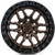 Arena A109 Hustle Wheel 20x9 6x139.7 Smoked Bronze w/ Satin Black Lip 0mm | A109209084P00015