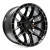Arena A114 Battle Wheel 20x10 8x180 Gloss Black Machined w/ Dark Tint -18mm