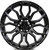 Arena A116 Cobra Wheel 22x10 6x139.7 Satin Black 15mm | A116220084P01501