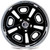 Resto R102 Del Ray Wheel 22x10.5 5x114.3 Gloss Black Milled w/ Diamond Cut Lip 1mm | R1022205655713