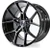 Select S102 Alpine Wheel 24x10 6x139.7 Brushed Gloss Black w/ Dark Tint 25mm | S102240084P2510