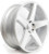 Select S104 Spectrum Wheel 24x10 5x127 Gloss Silver Machined 15mm | S104240073P1519