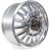 Arena A110 Rival Front Dually Wheel 22x8.25 8x210 Milled And Polished 105mm - MINIMUM PURCHASE OF 4 WHEELS | A110228293P10517
