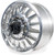 Arena A110 Rival Front Dually Wheel 22x8.25 8x210 Milled And Polished 105mm - MINIMUM PURCHASE OF 4 WHEELS | A110228293P10517