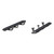 Aries AdvantEDGE 5-1/2" x 75" Black Aluminum Side Bars, Select Dodge Durango | BBDR 2556053