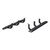Aries AscentStep 5-1/2" x 85" Black Steel Running Board, Select Toyota Tundra Crew Cab | BBDR 2558055