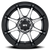 G-Fx Tr31 Wheels Rims 20x9 8x180 Gloss Black Machined W/ Milled Ring 18mm | T31 290-8180-18 GBMF