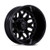 Fuel Dually D871 Flux  Wheels Rims 20x8.25 8x210 Blackout -201mm