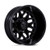 Fuel Dually D871 Flux  Wheels Rims 22x8.25 8x170 Blackout -201mm