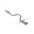 MBRP 3in. Cat-Back. Dual Split Center Rear Exit. AL | BKSJ S4705AL