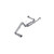 MBRP 2.5in. Cat-Back. 3in. Single Side Exit. T304 | BKSJ S5407304