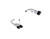 MBRP 2.5in Axle-Back Dual Rear Exit Quad Tips. T304 CF | BKSJ S72813CF