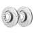 Platinum Precision Brake Rotors | PLA F54-119