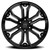 Torque Tw436C Recluse Wheels Rims 22x10 6x139.7 Satin Black -18mm | TW436C-22108404-18