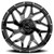 Torque Tw427C Vortex Wheels Rims 22x10 6x135 6x139.7 Gloss Black W/ Milled Spokes -18mm | TW427C-22103513-18