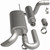 Magnaflow Performance Exhaust Magnaflow Overland Series Stainless Axle-Back System | FBHB 19620