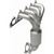 Magnaflow Performance Exhaust Magnaflow OEM Grade Manifold Catalytic Converter | FBHB 51955
