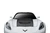 Duraflex Duraflex Z06 Look Hood Cowl Scoop Vent  | EXT 112447
