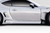 Duraflex Duraflex GT500 V3 Sideskirts | EXT 114988