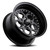 Center Line Rev 2.0 Wheels Rims 15x7 5x114.3 Satin Black -6mm | 001SB-57065-06