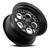 Center Line Rev 2.0 Wheels Rims 15x7 5x114.3 Satin Black Milled -6mm | 001BM-57065-06