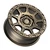 Fittipaldi Offroad Ft110Z Wheels Rims 17x8 5x100 5x112 Satin Bronze 35mm | FT110-178050012P35Z