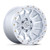 Fuel Fc884 Fortress Wheels Rims 17x9 5x127 Gloss Silver W/ Machined Face -12mm | FC884SD17905012N