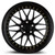 Aodhan Ah02 Wheels Rims 19x9.5 5x114.3 Gloss Black W/ Gold Rivets 30mm | AH021995511430GB