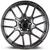 Aodhan Ah-X Wheels Rims 19x8.5 5x114.3 Hyper Black 35mm | AHX1985511435HB