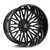Axe Kratos Wheels Rims 24x14 5x127 5x139.7 Gloss Black -76mm | 241410H-76KRAGB
