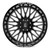 Axe Kratos Wheels Rims 24x12 8x165.1 Gloss Black Milled -44mm | 24128165-44KRABM