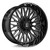 Axe Kratos Wheels Rims 24x12 8x165.1 Gloss Black Milled -44mm | 24128165-44KRABM