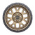Weld Off-Road Cinch Wheels Rims 17x8.5 5x108 5x114.3 Satin Bronze 38mm | W11578502625