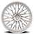 Cavallo Clv-43 Wheel 22x9.5 5x115 & 5x120 Nano Chrome 15mm | CLV-4322955115120+15NC