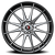 Spec-1 Sp-64 Wheel 17x8 4x100 & 4x114.3 Gloss Black & Machined 42mm | SP-64178942BM