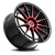 Spec-1 Sp-64 Wheel 18x8 5x114.3 & 5x120 Gloss Black & Red Machined 34mm | SP-641883834BMR