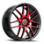 Spec-1 Sp-65 Wheel 18x8 5x100 & 5x114.3 Gloss Black & Red Machined 34mm | SP-651882334BMR