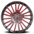 Spec-1 Sp-68 Wheel 17x7.5 5x114.3 & 5x120 Gloss Black & Red Machined 42mm | SP-6817753842BMR