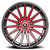 Spec-1 Sp-69 Wheel 17x7.5 4x100 & 4x114.3 Gloss Black & Red Machined 42mm | SP-691775942BMR